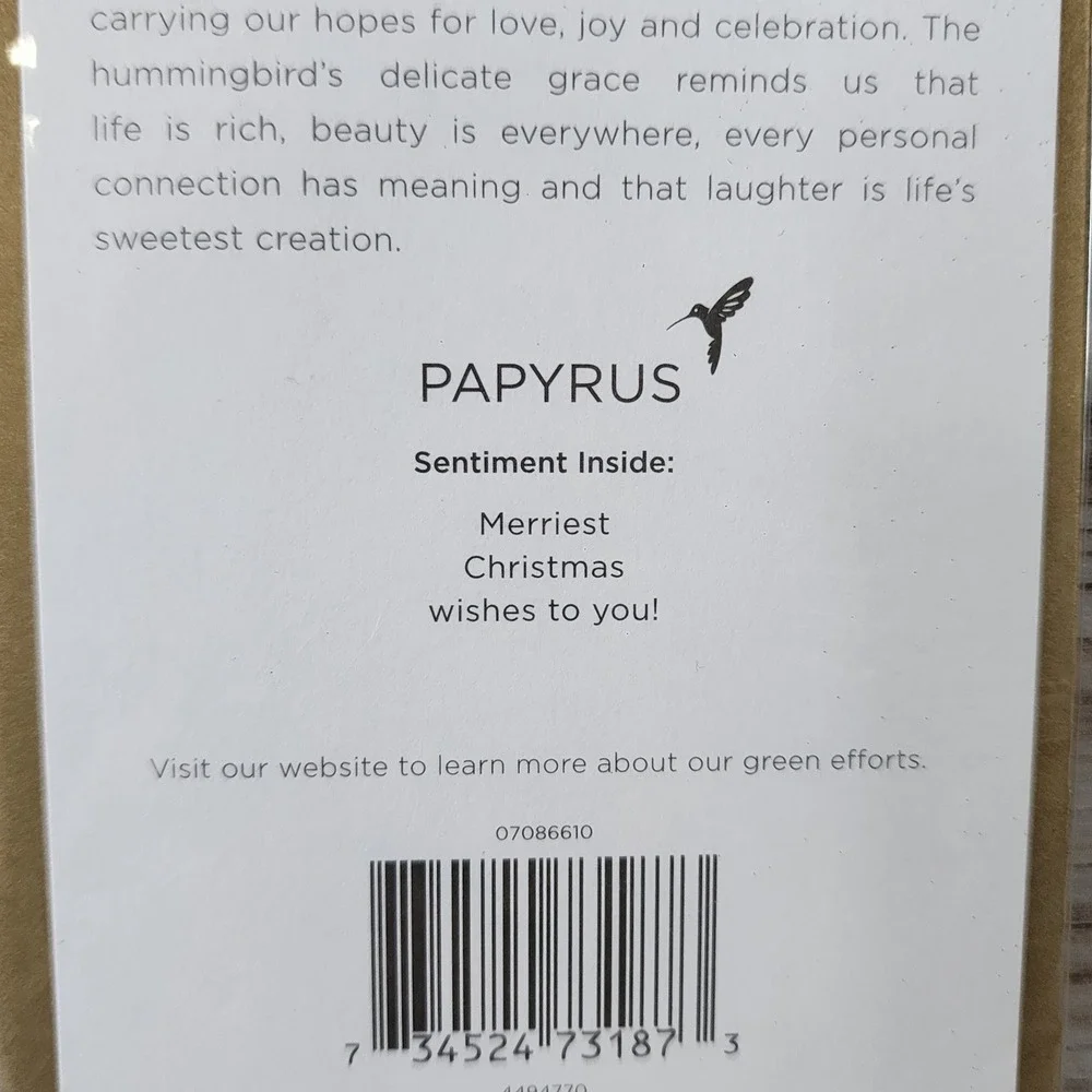 Papyrus christmas card